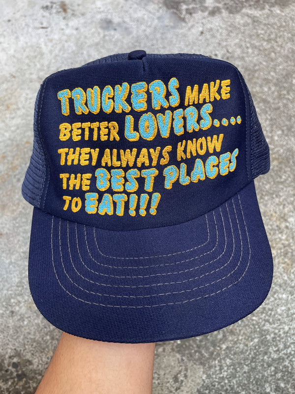 1980s “Truckers Make Better Lovers…” Trucker Hat