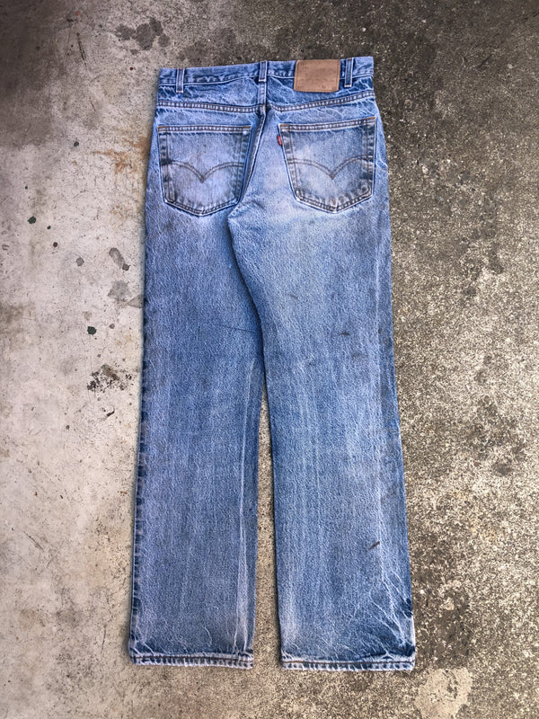 1990s Levis Dirty Faded Blue 517 (31X30)