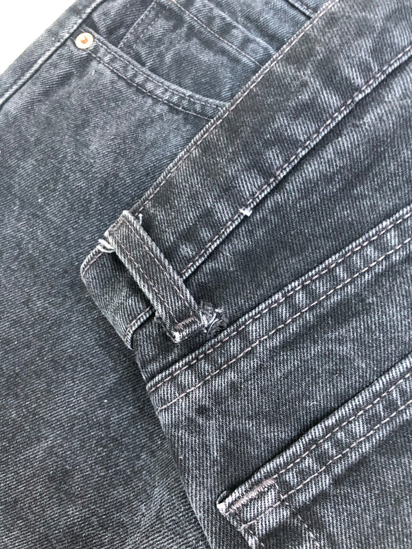 1990s Levis 505 Black Released Hem (30X31)