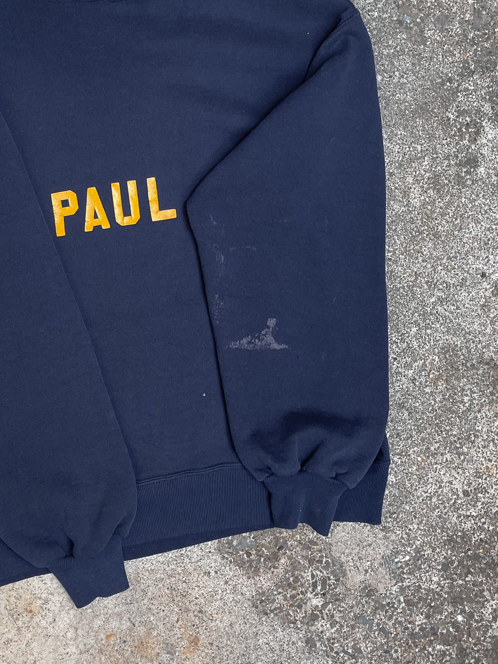 1990s Russell “Miles City Track” Cut-Off Hoodie