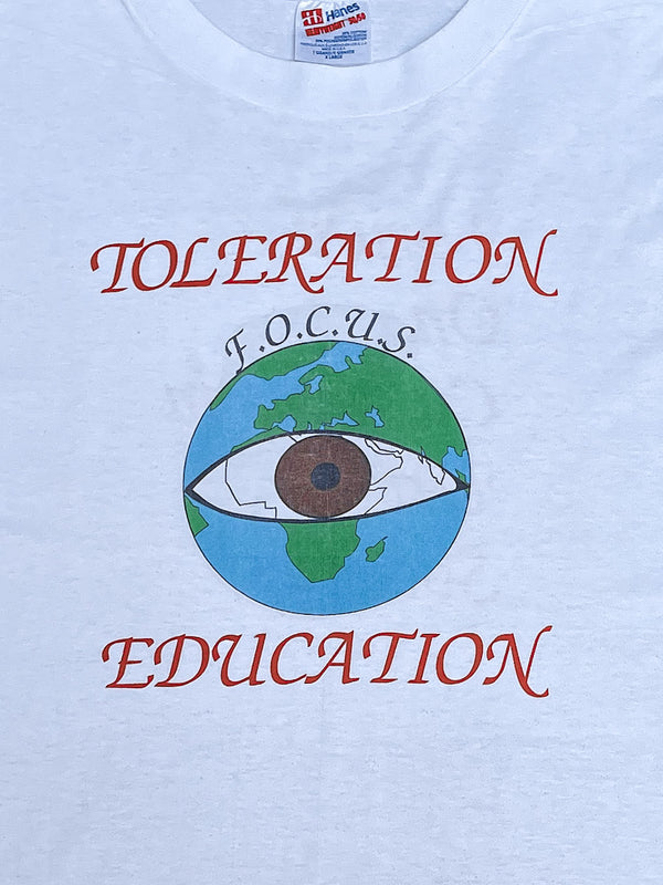 1990s “Toleration Education” Single Stitched Tee