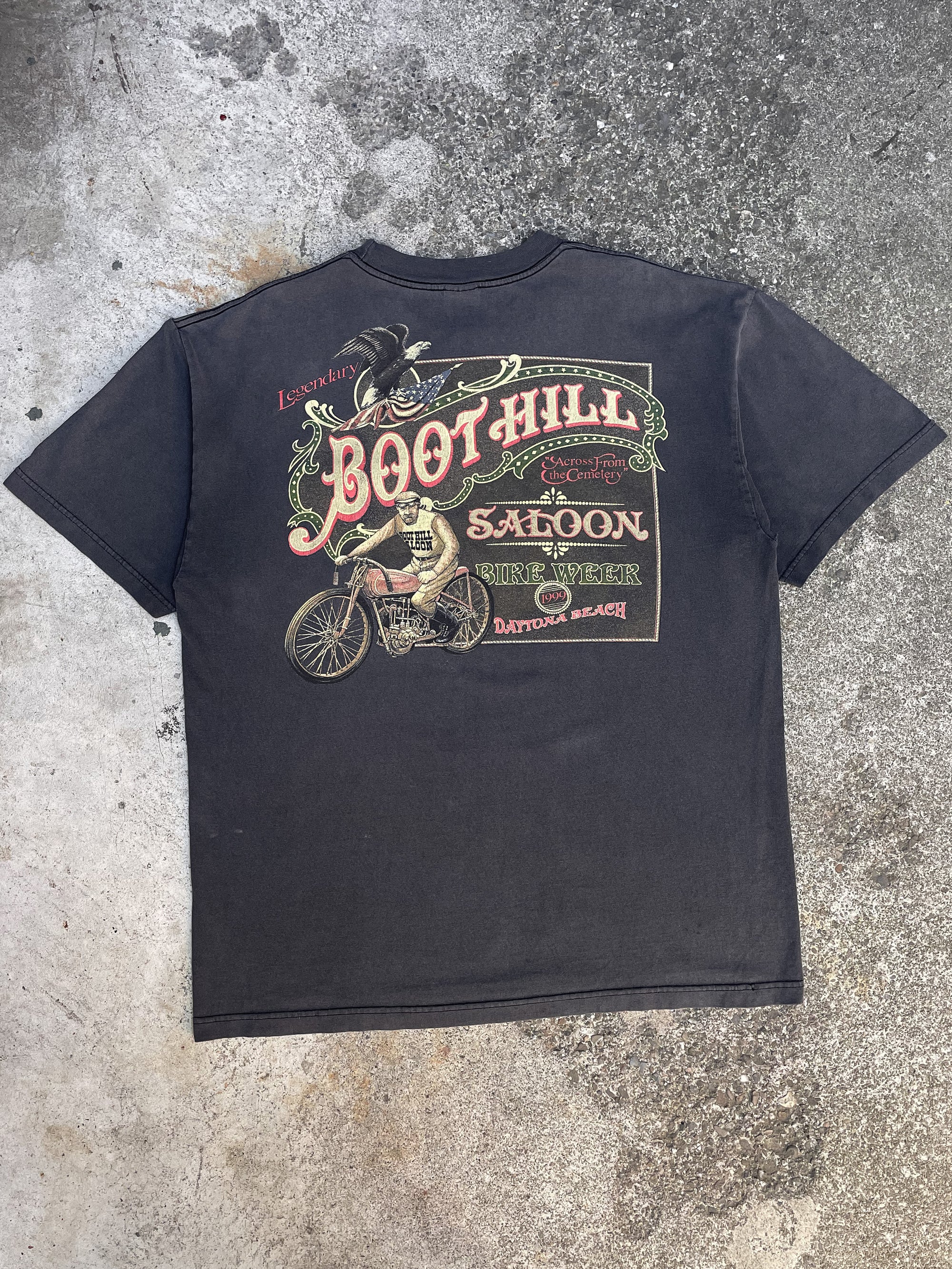 1990s “Boot Hill Saloon” Faded Pocket Tee