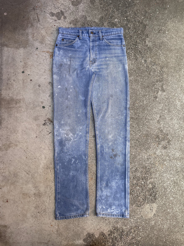 1970s Orange Tab Levi’s Sun Bleached Blue 509 (30X32)