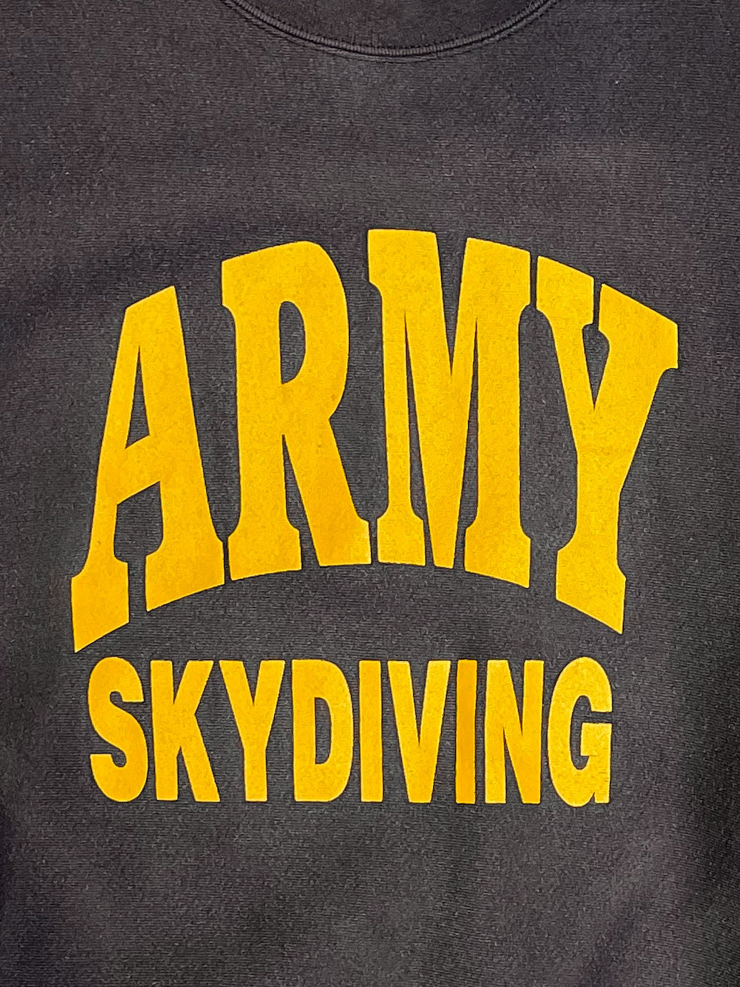 1990s “Army Skydiving” Sun Faded Sweatshirt