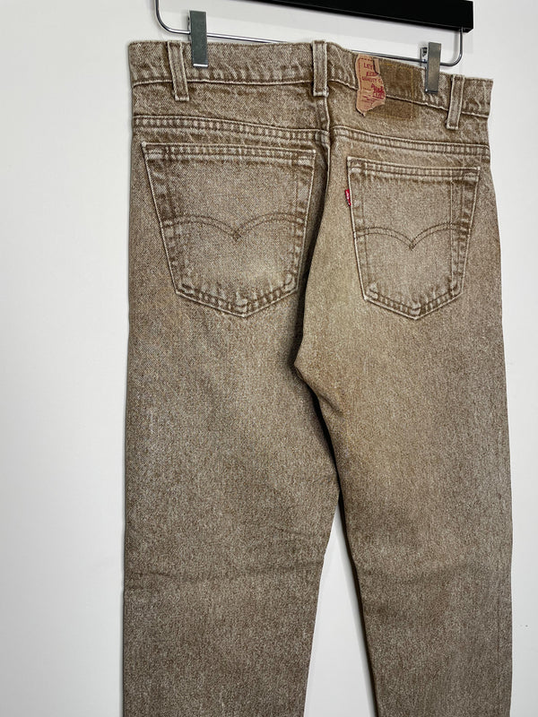 1980s Levi’s Gold Sand 505 Released Hem (31X33)