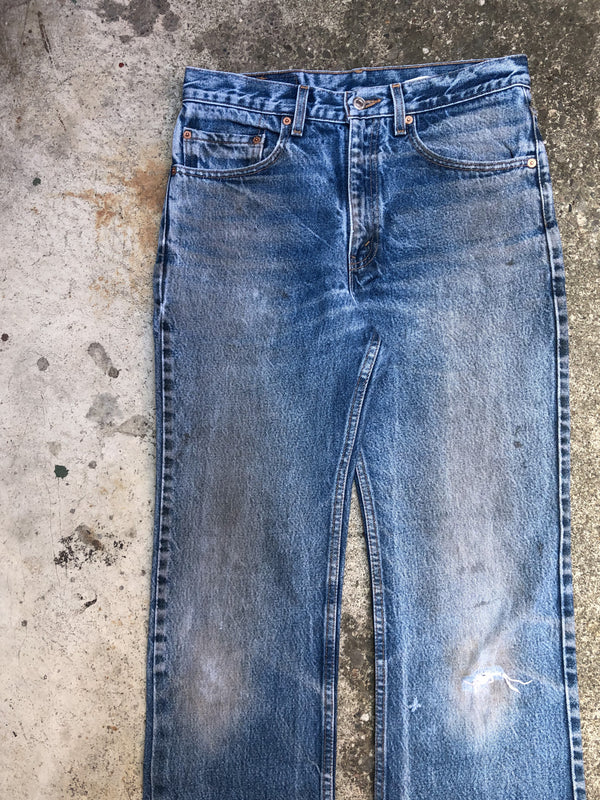 1990s Levis Dirty Faded Blue 517 (31X30)