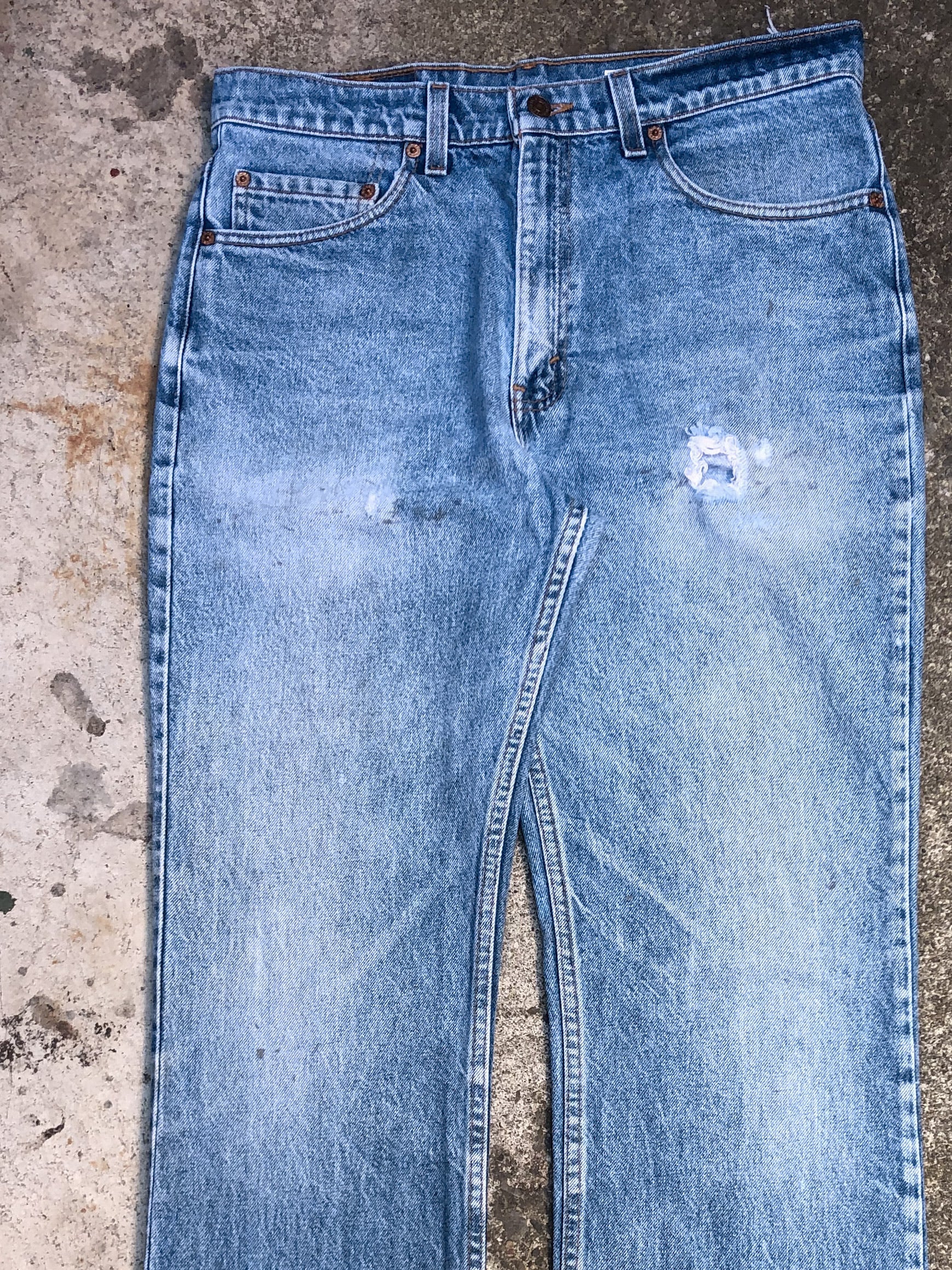 1990s Levis Faded Blue 517 (34X36)