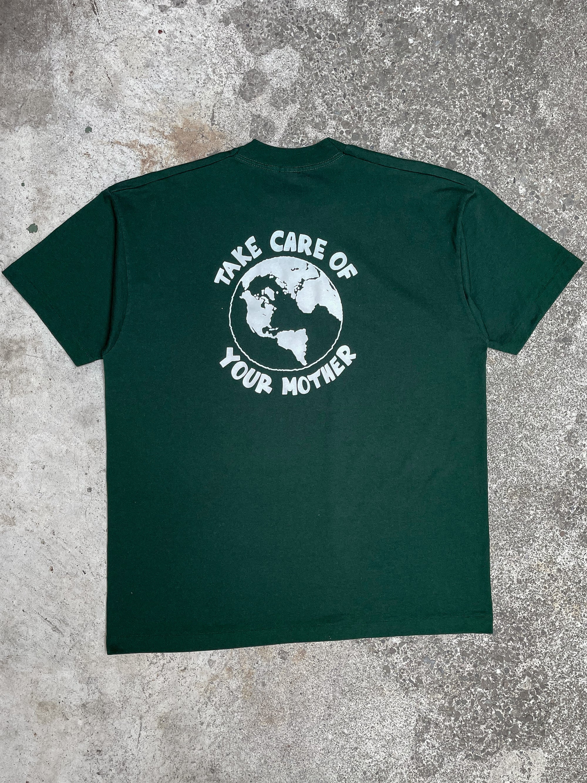 1990s “Take Care of Your Mother” Single Stitched Tee