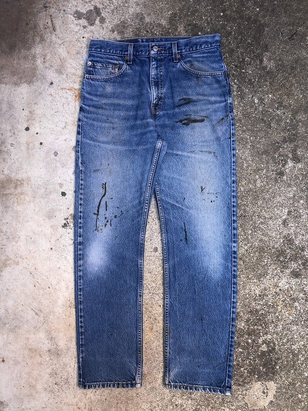 1990s Levis Faded Dirty Blue 505 (32X30)