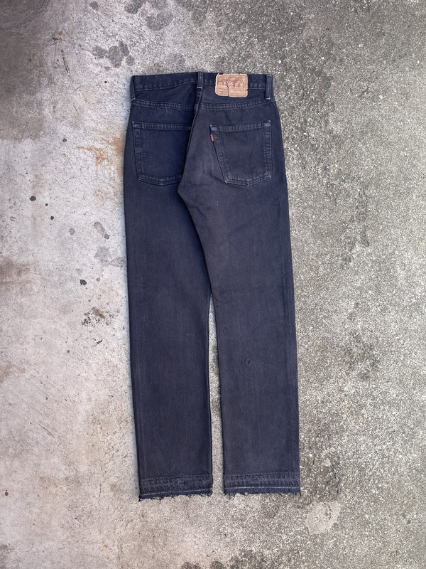 1990s Levi’s Faded Midnight 501 Released Hem (27X31)