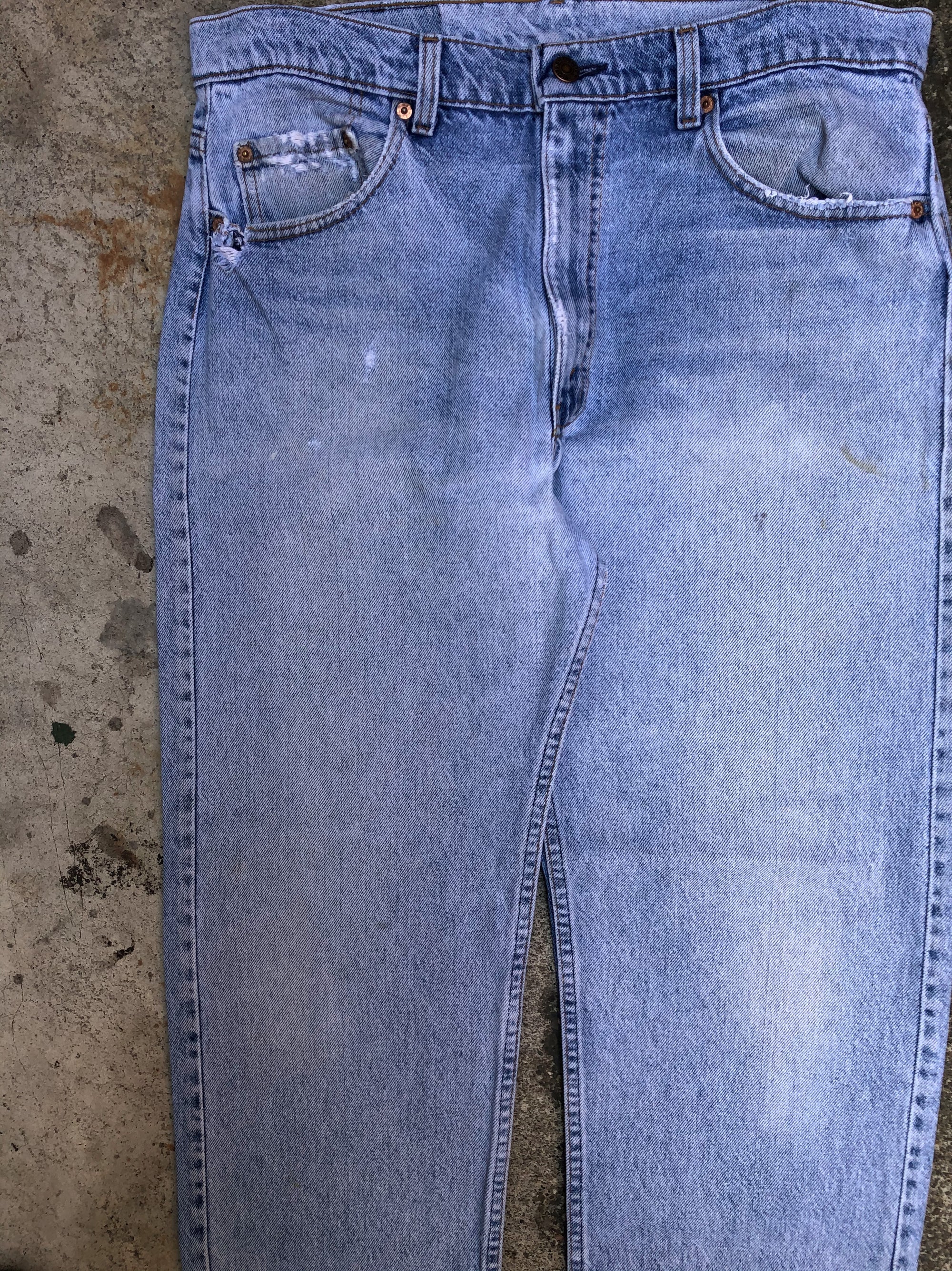 1980s Levis Faded Blue 505 (34X30)