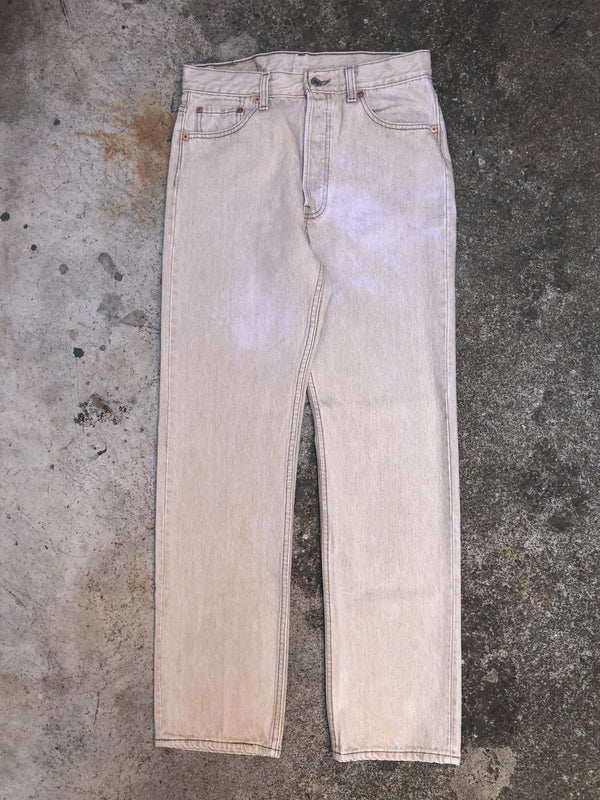 1990s Levis Faded Sand 501 (28X29)