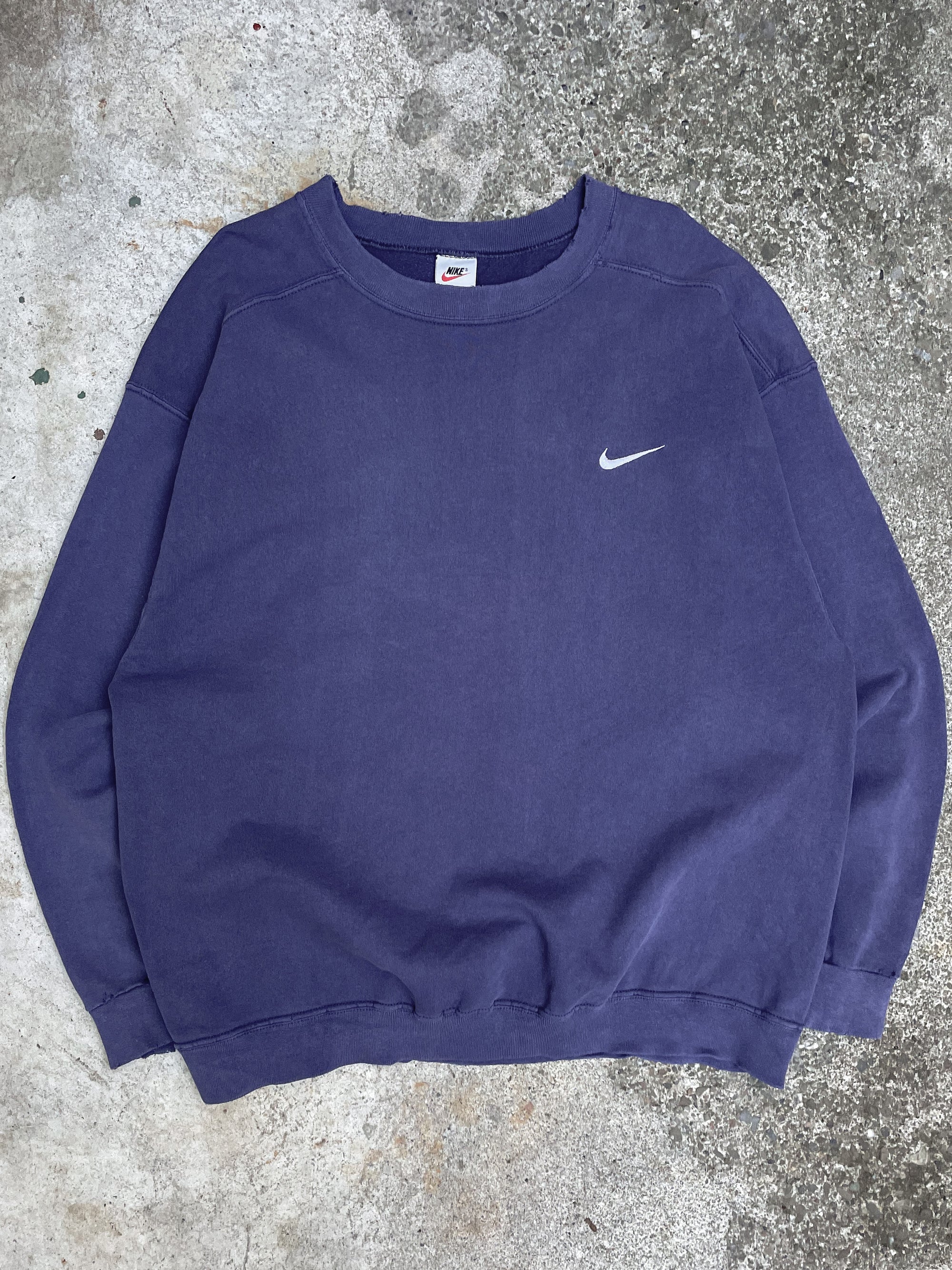 1990s Nike Faded Indigo Sweatshirt