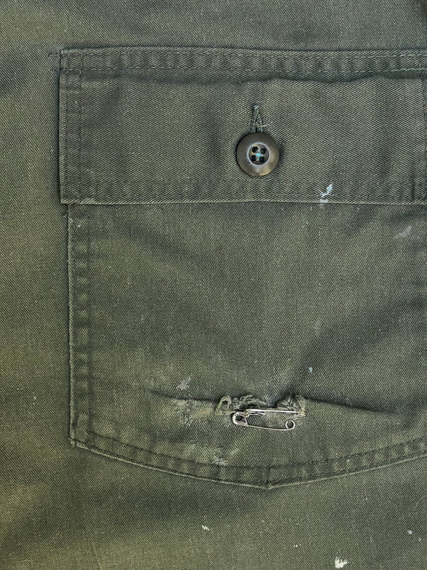 1980s Painted Faded OG-507 Military Pants (33X29)