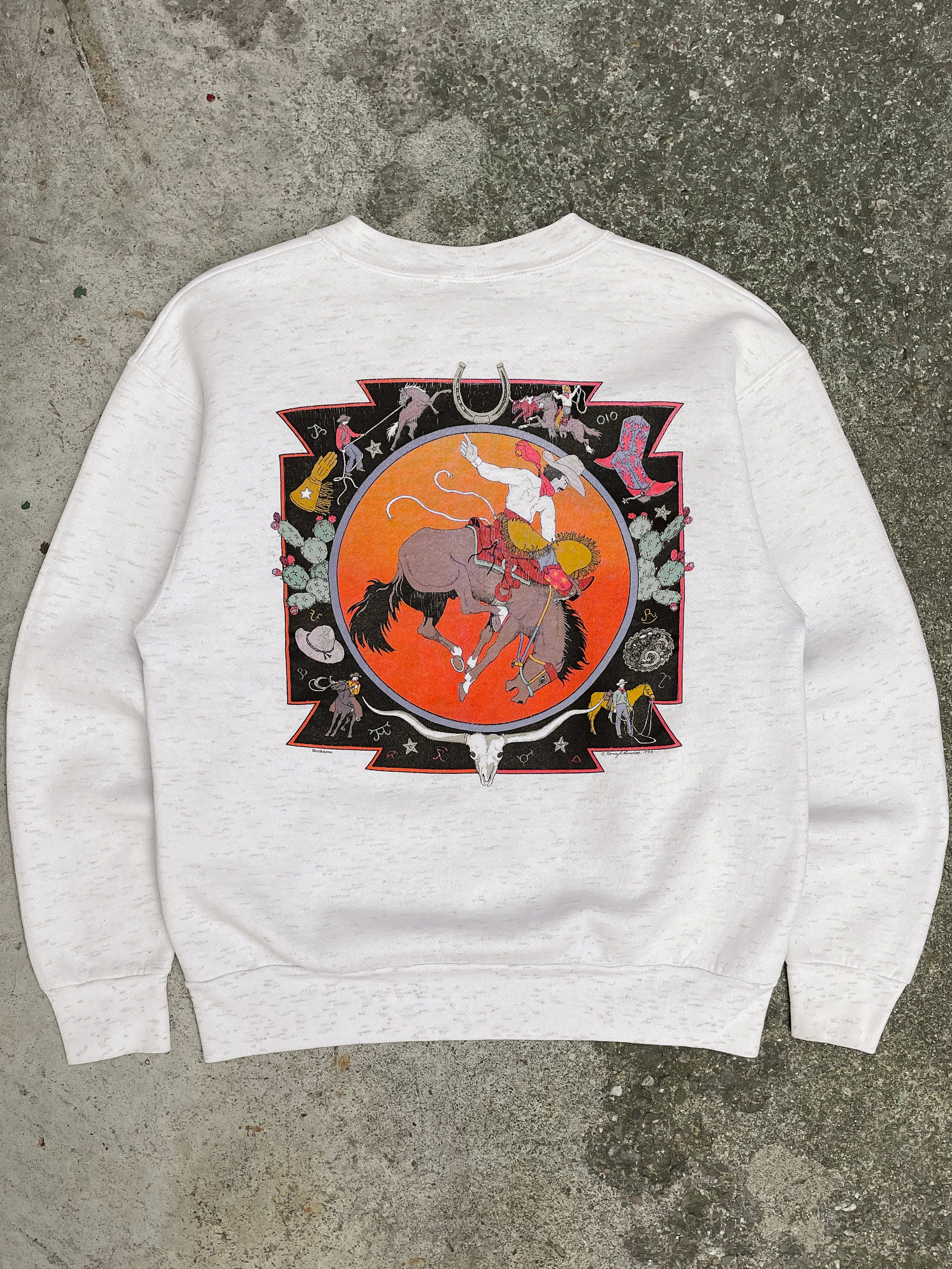 1990s “Buckaroo” Sweatshirt (M)