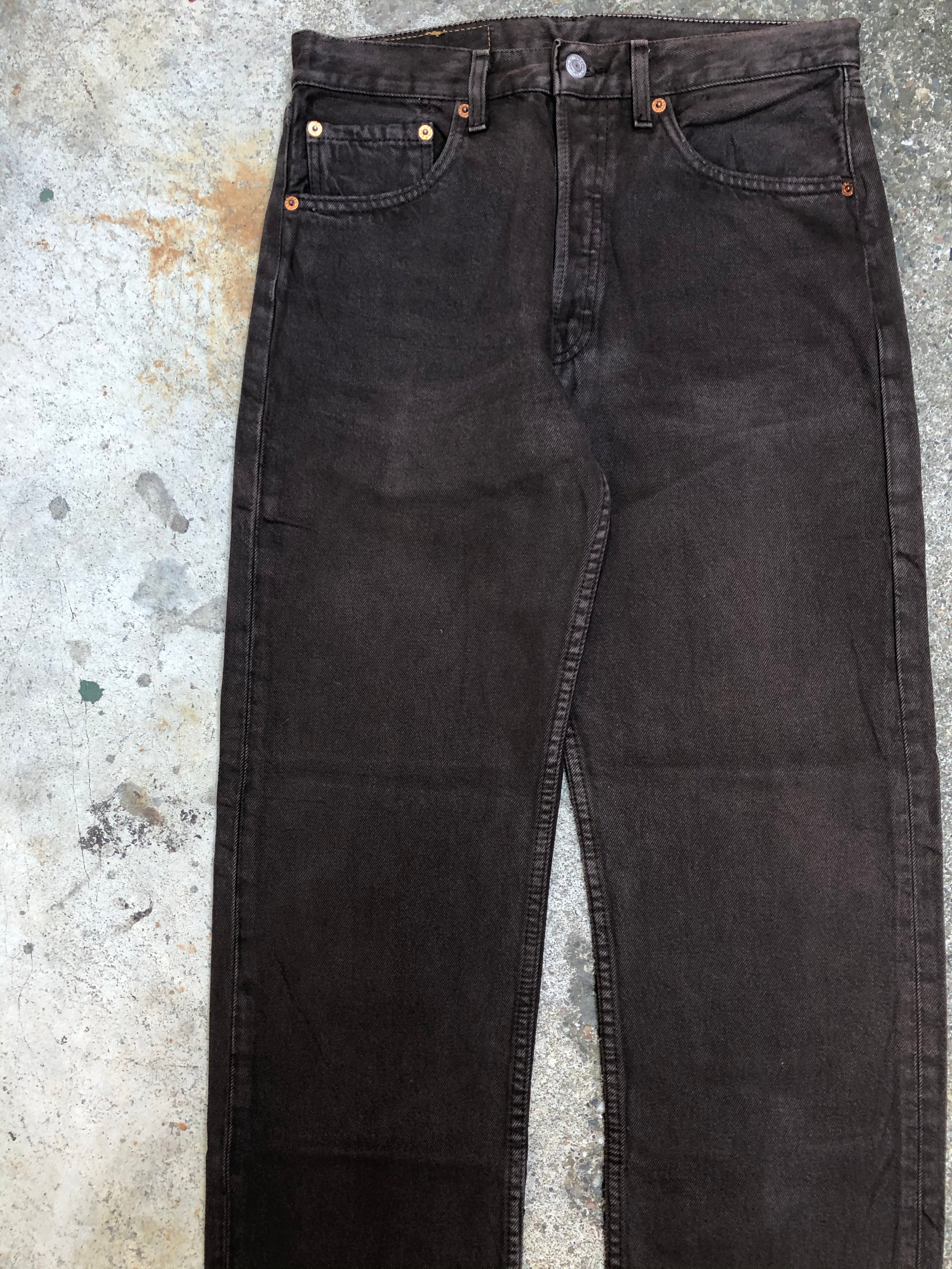 1990s Levis Faded Brown 501 (30X28)