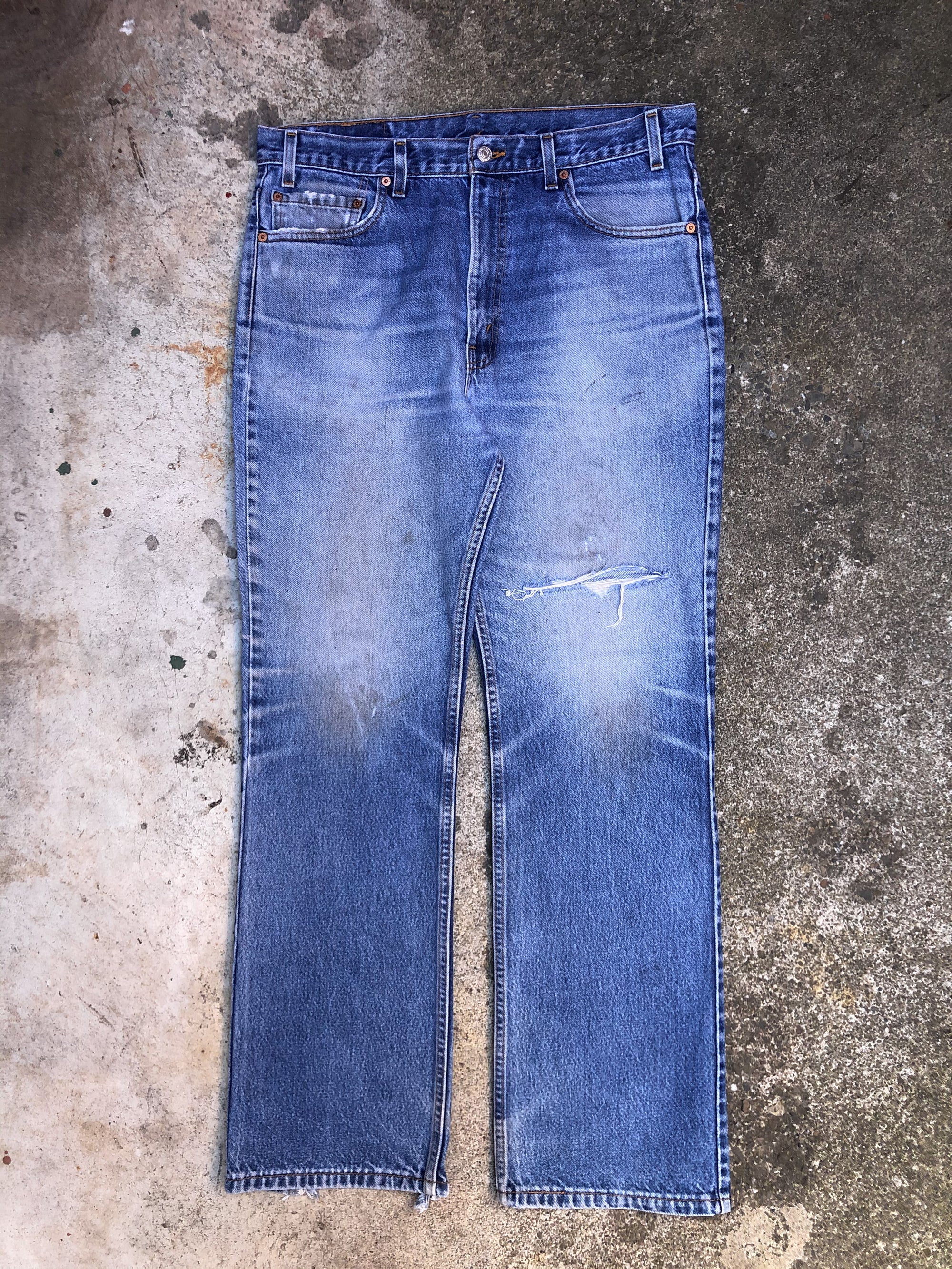 1990s Levis Faded Blue 517 (35X31)