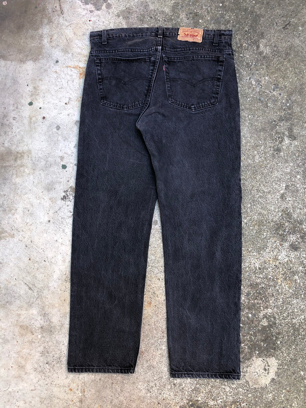 1990s Levis Faded Charcoal 505 (36X29)