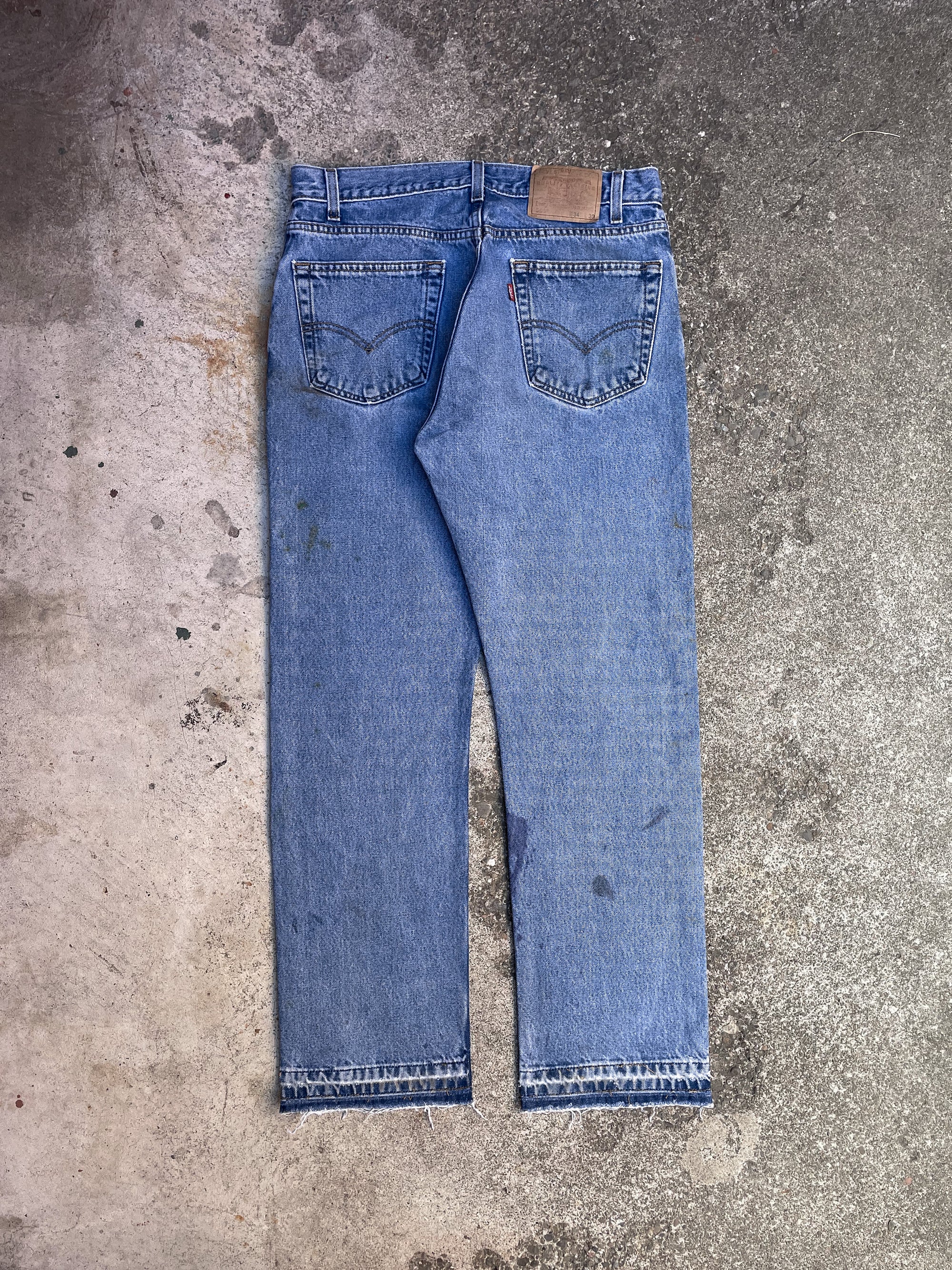 Vintage Levi’s Blue 505 Released Hem (32X30)