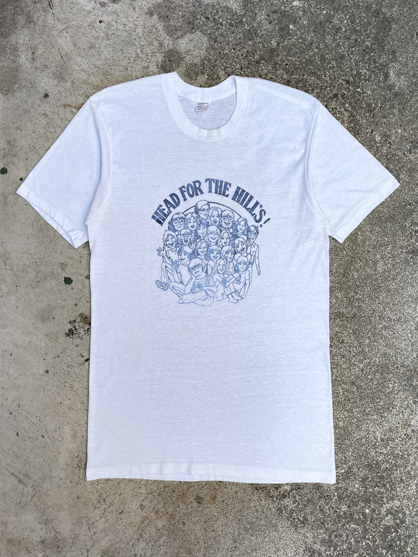 1970s/80s “Head for the Hills!” Single Stitched Tee