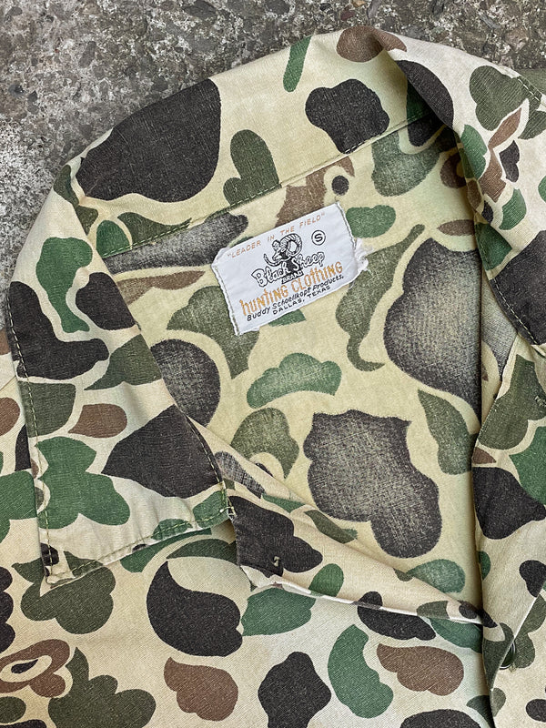 1970s Faded Camouflage Hunting Jacket