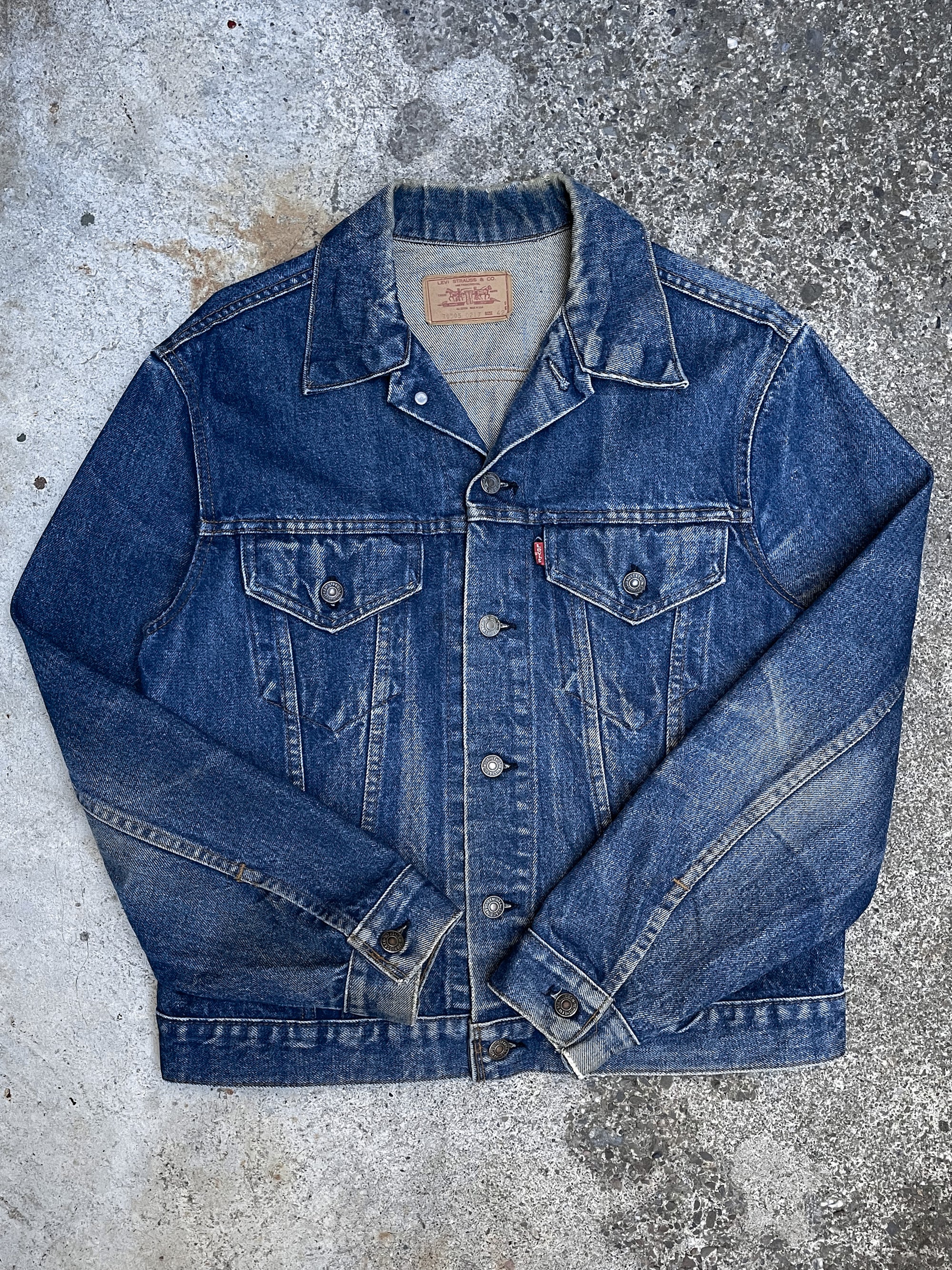 1970s Levi’s Dark Wash Indigo Denim Jacket