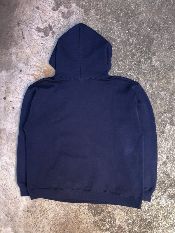 1990s Russell Faded Navy “University of Pittsburgh” Hoodie