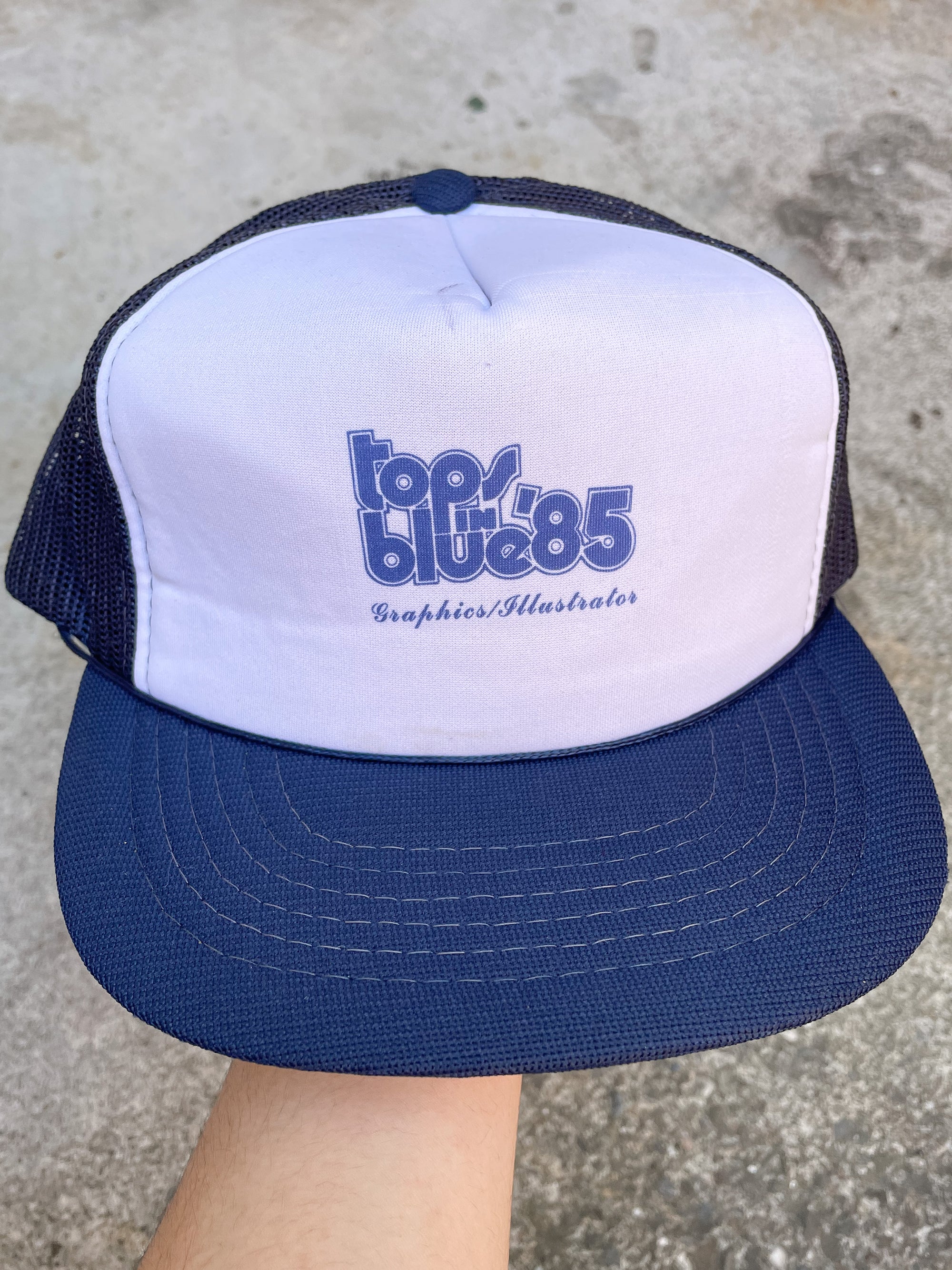 1980s “Tops In Blue” Trucker Hat