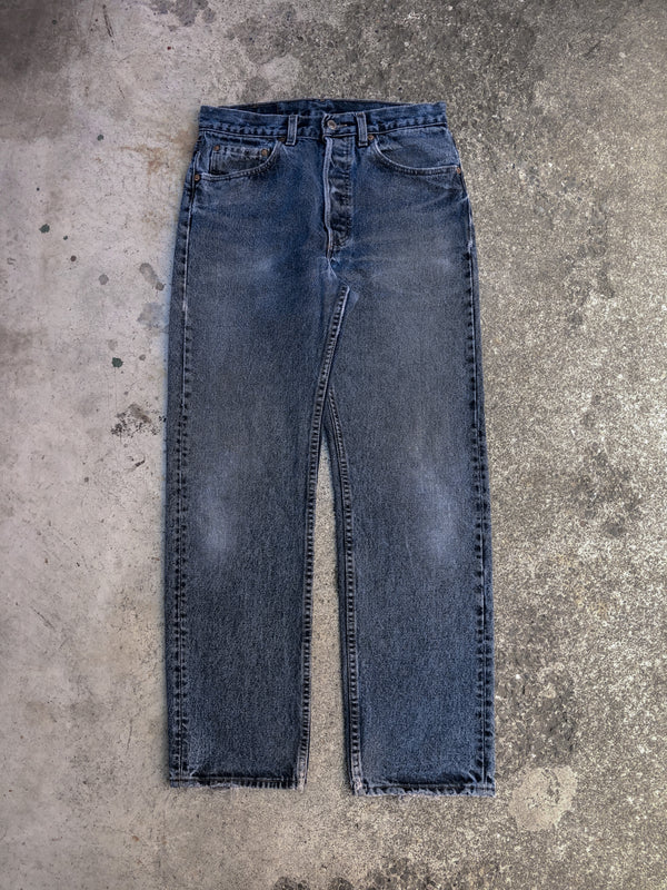 1980s Levis Washed Blue Grey 501 (29X28)