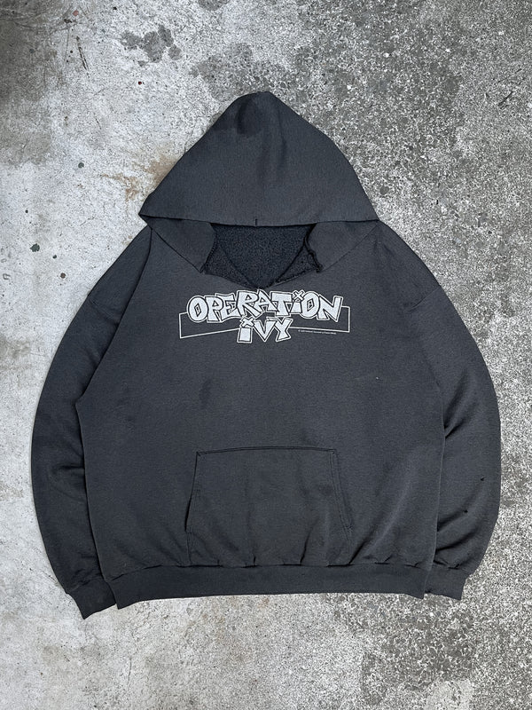 1990s “Operation Ivy” Faded Hoodie