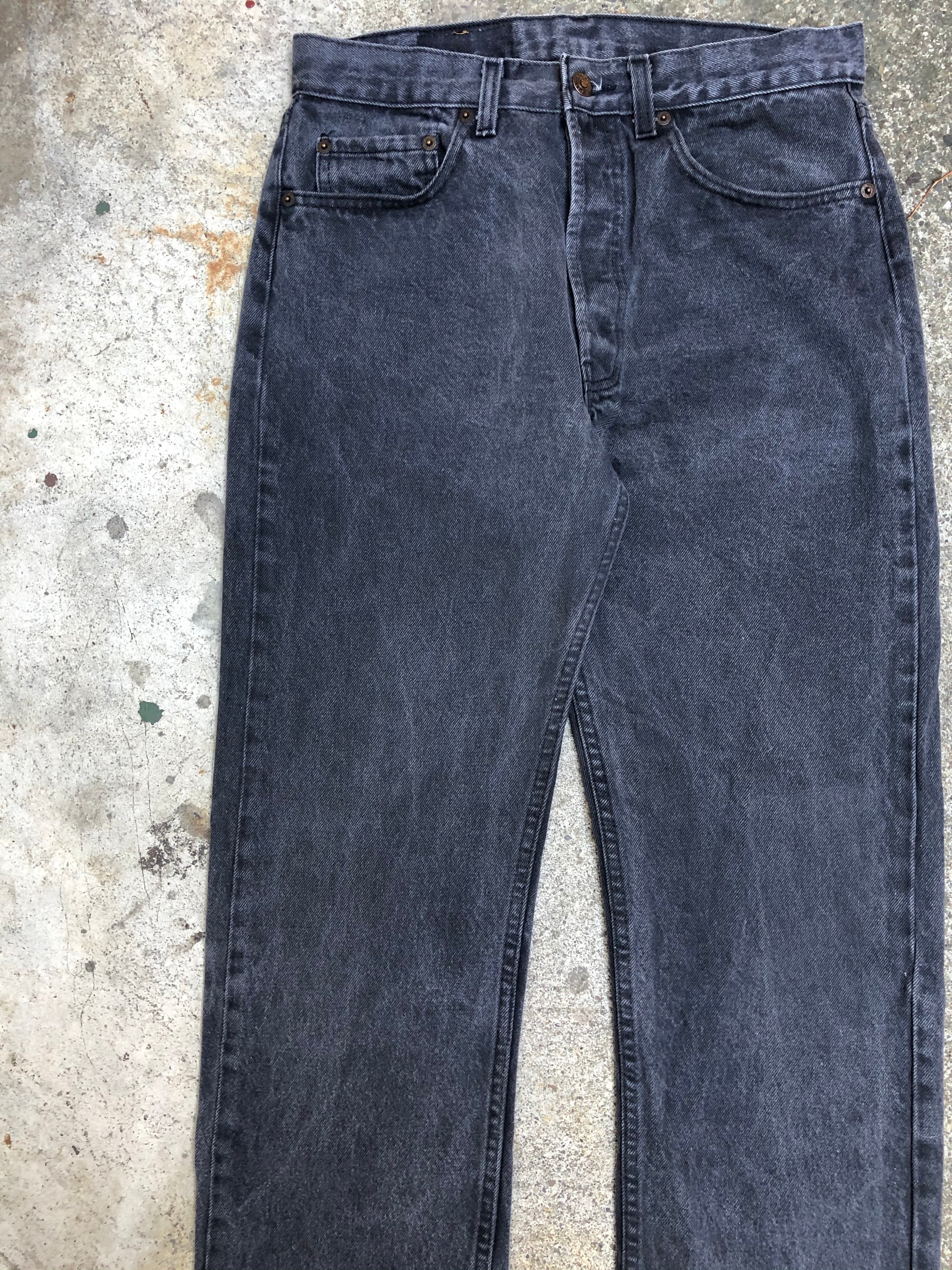 1990s Levis Charcoal 501 (30X29)