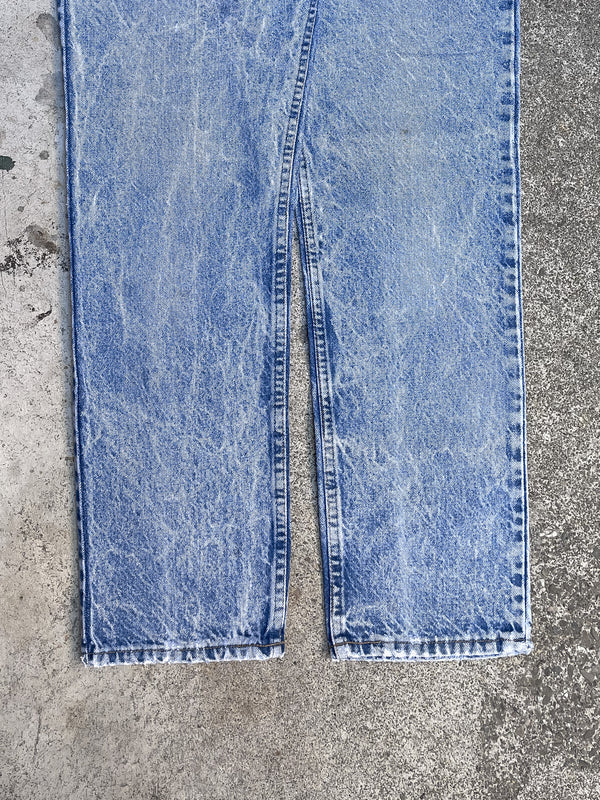 1980s Levis Acid Wash Blue 506 (32X28)