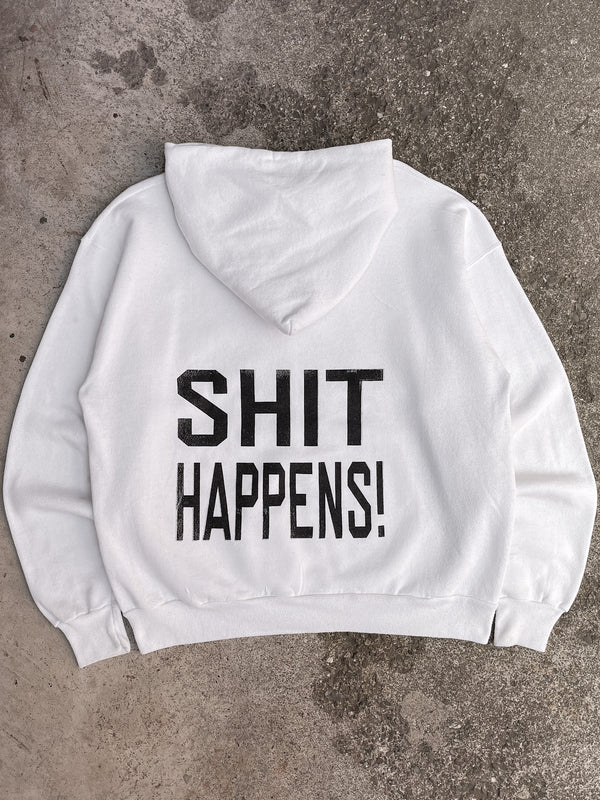 1990s “Shit Happens!” Hoodie