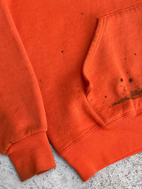 Vintage Russell Orange Blank Hoodie (L)