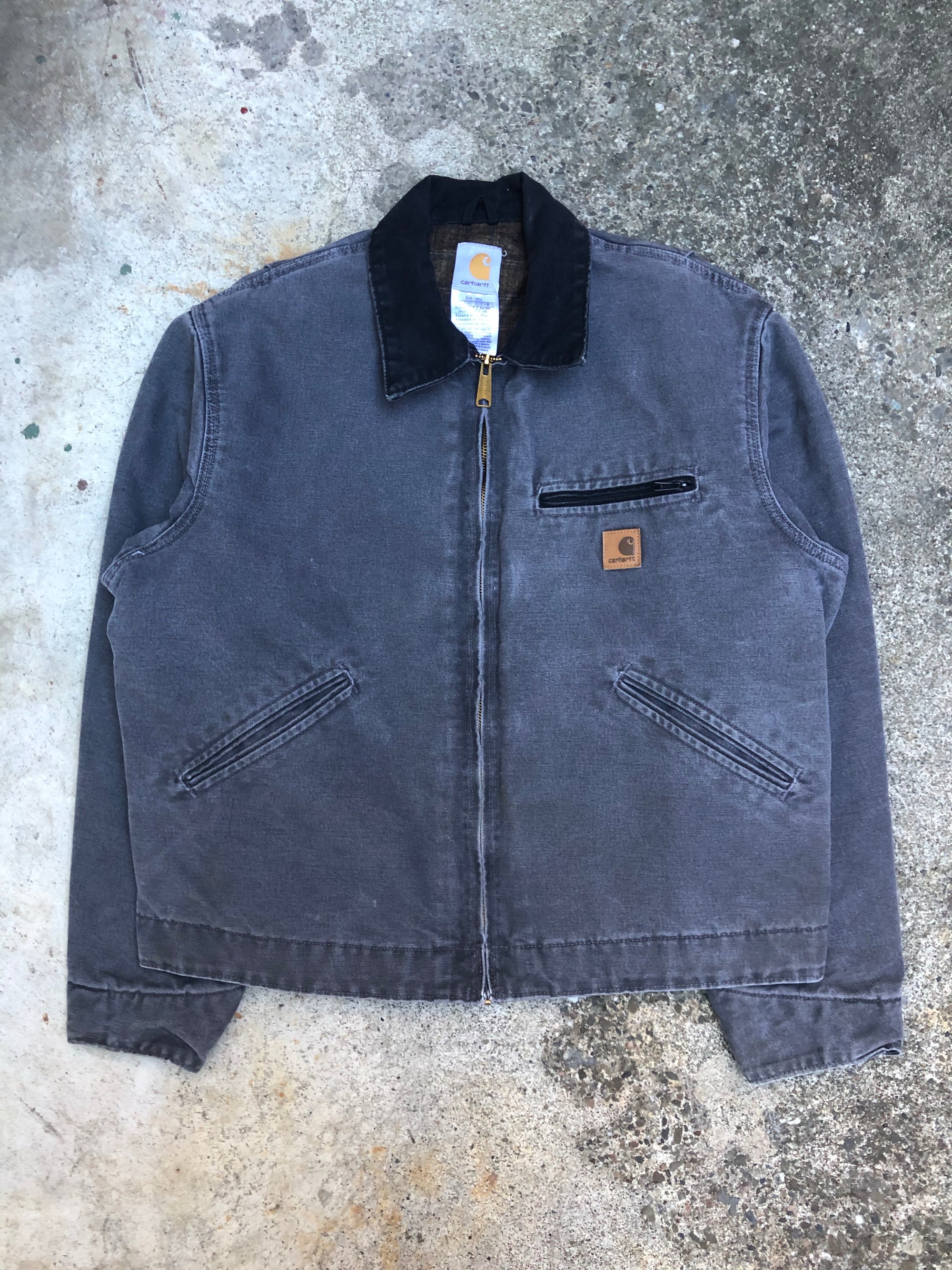 1990s Carhartt Gravel Grey Lined Work Jacket