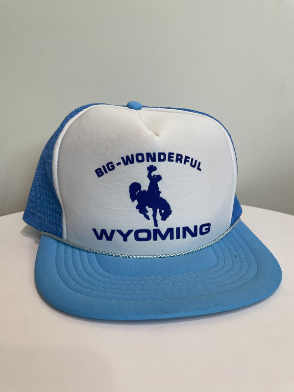 1990s “Big Wonderful Wyoming” Trucker Hat