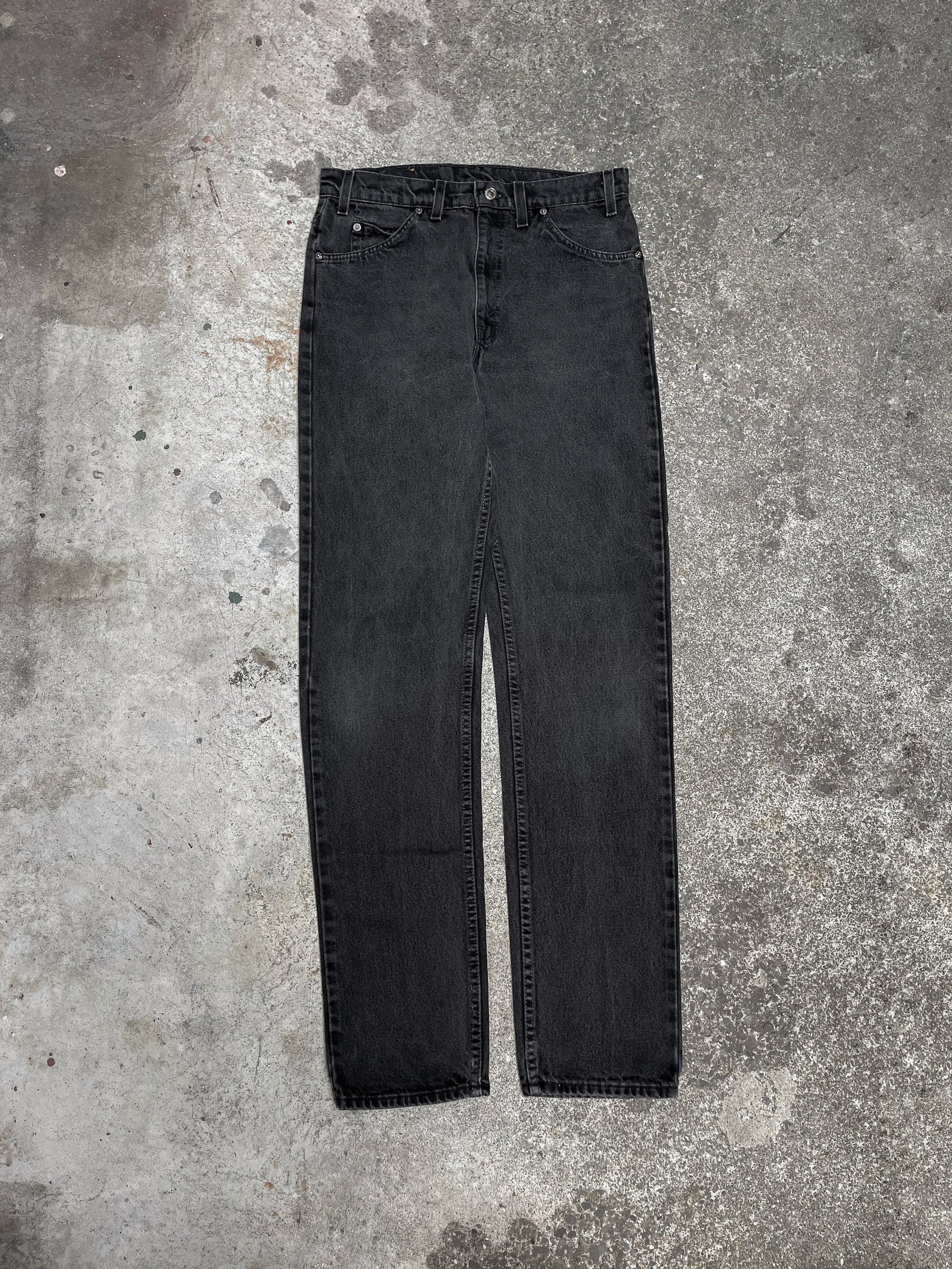 1990s Orange Tab Levi’s Faded Black 505 (31X33)