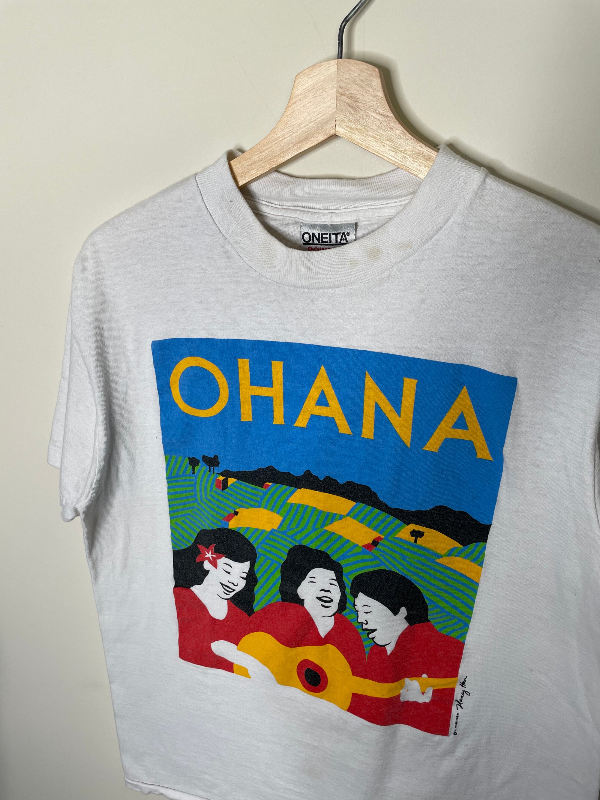 1980s “Ohana” Tee (S/M)