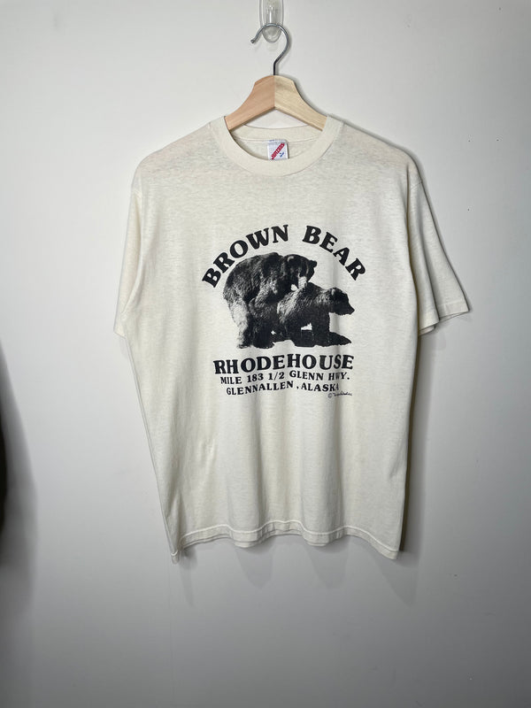 1980s “Brown Bear Rhodehouse” Tee (M)