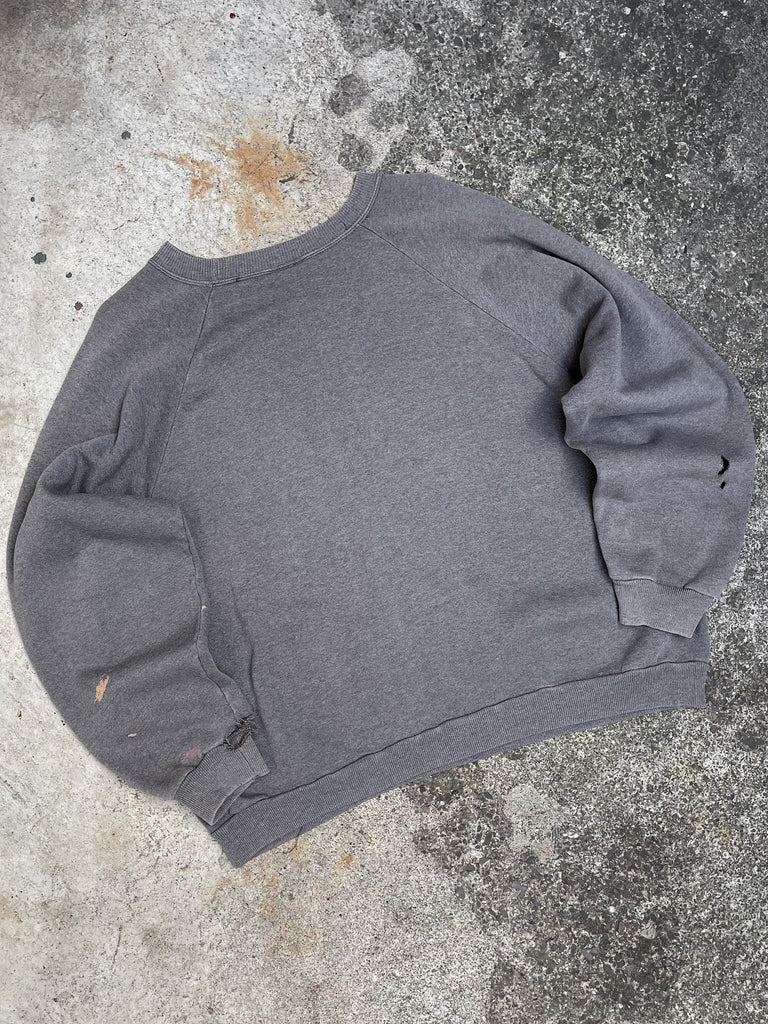 Faded grey online sweatshirt