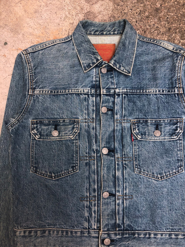 1990s Japanese Selvedge Levis 71507 Denim Jacket