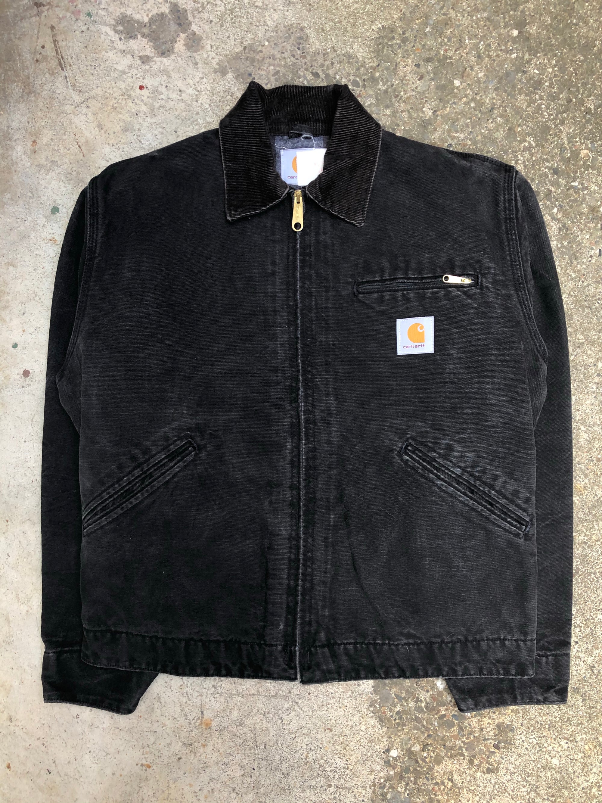 1990s Carhartt Black Lined Work Jacket (S)