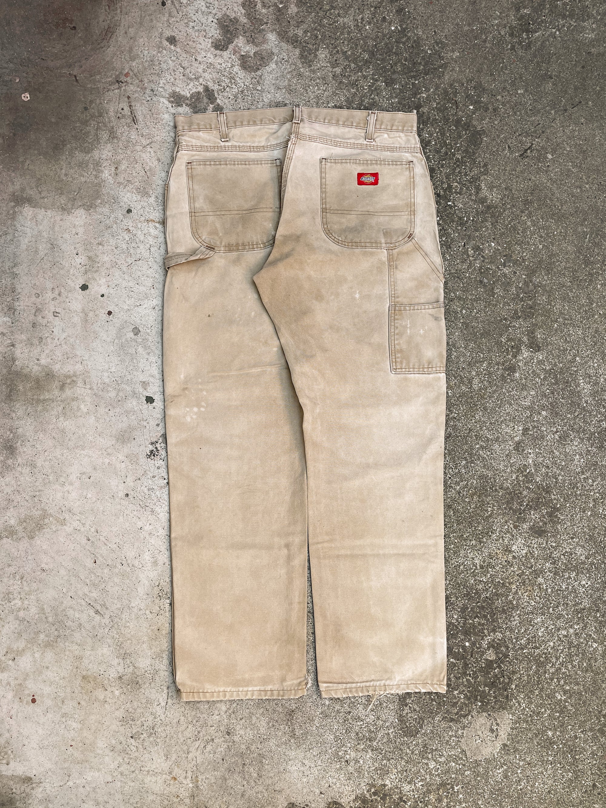 Dickies Faded Tan Work Pants (35X31)