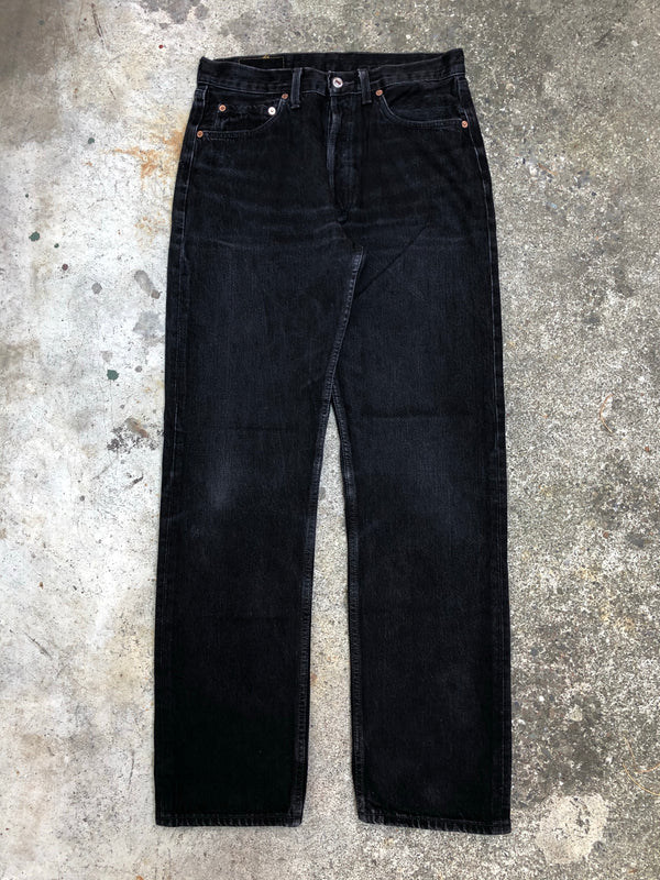 1990s Levis Faded Black 501 (30X30)