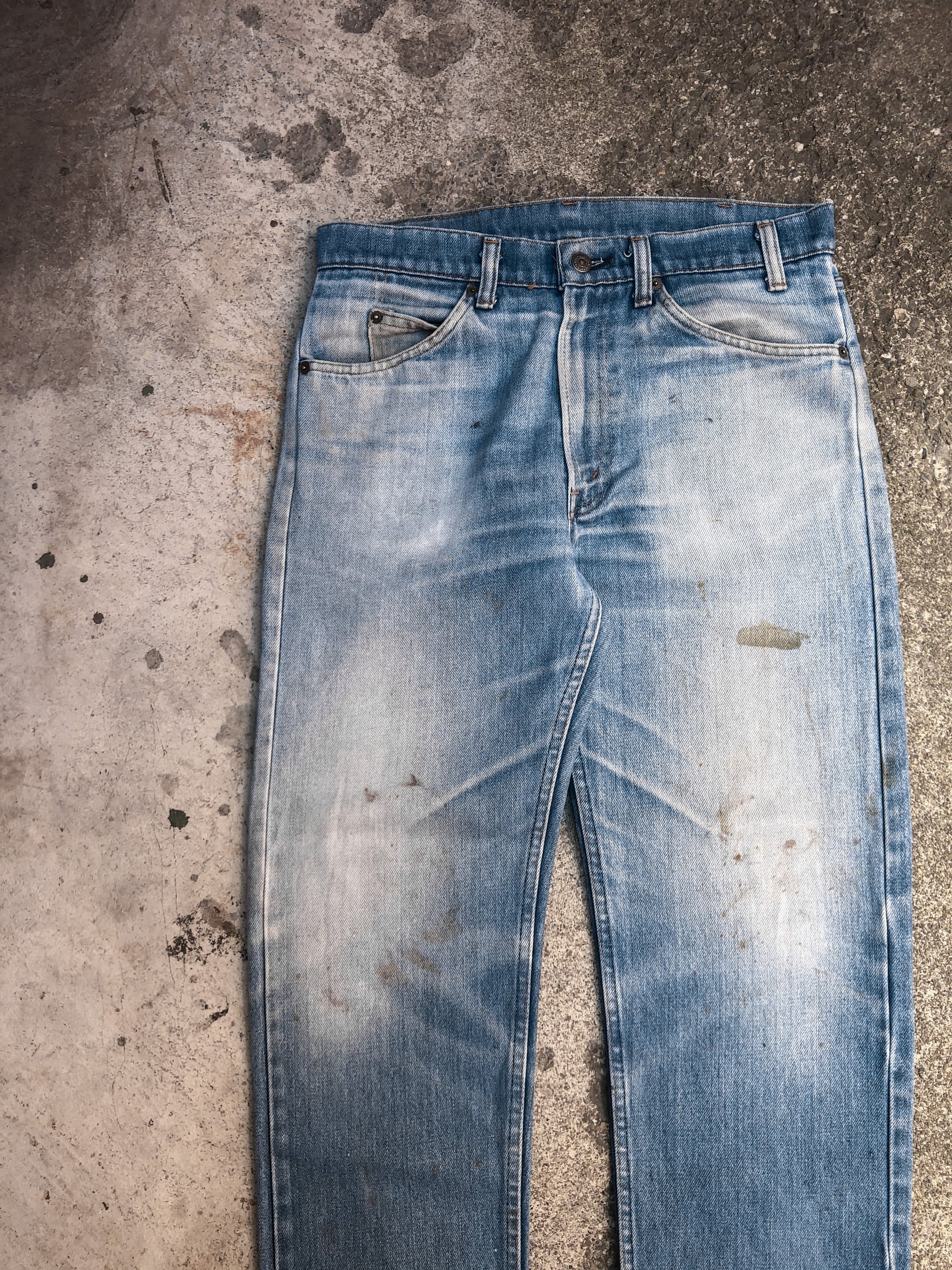 1970s Levis Dirty Faded Blue 505 (32X28)