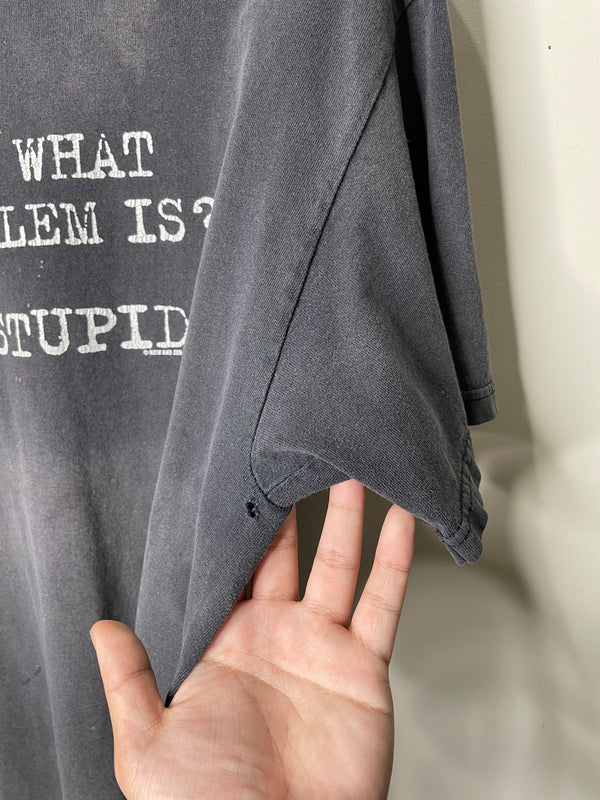 1990s/00s “You’re Stupid” Sun Faded Tee (M/L)