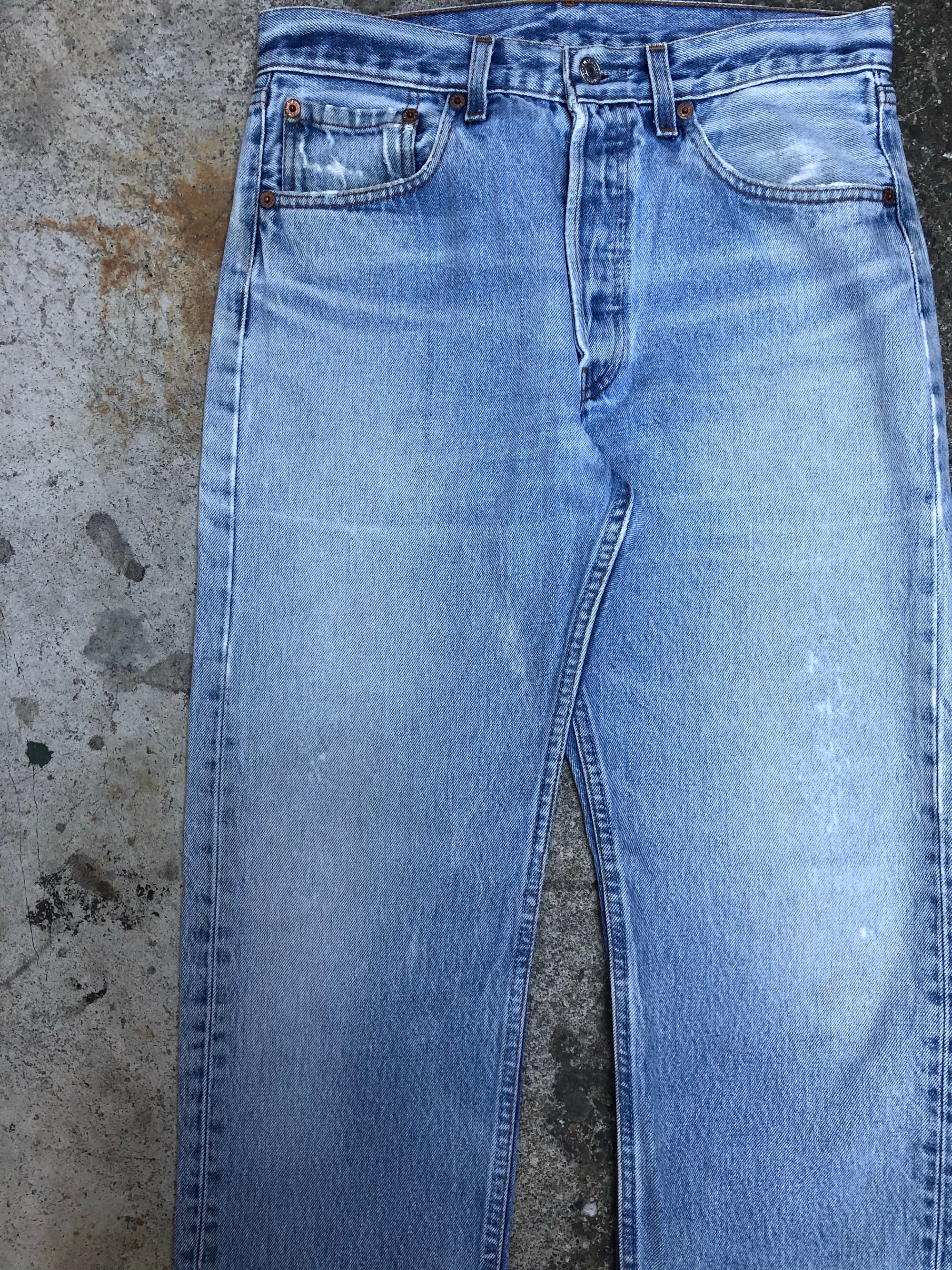 1990s Levis Faded Blue 501 (30X30)