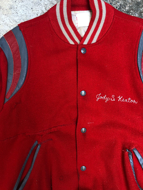 1970s Chain Stitch “Westfall Mustangs” Varsity Jacket