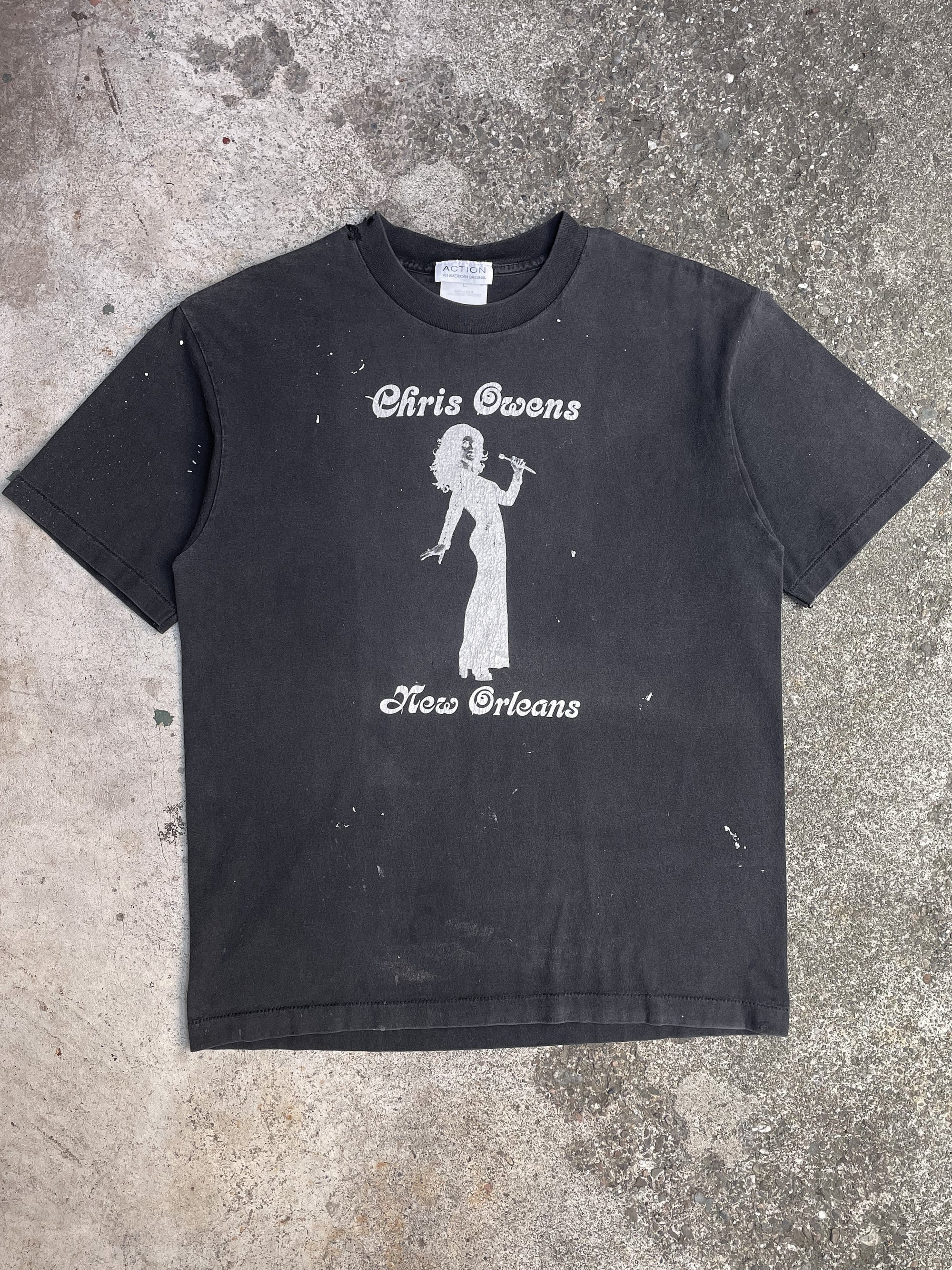 1990s “Chris Owens” Painted Single Stitched Tee