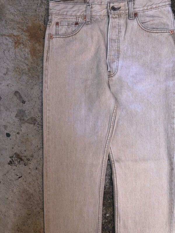 1990s Levis Faded Sand 501 (28X29)